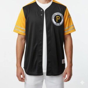 Mens pittsburgh pirates baseball jersey shirt Large XL XXL NWT